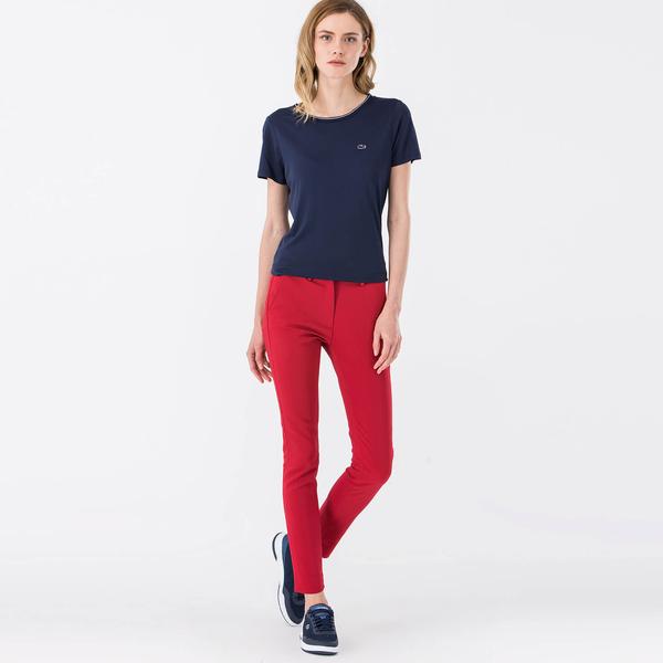 Lacoste Sportswear Kadın Kırmızı Pantolon