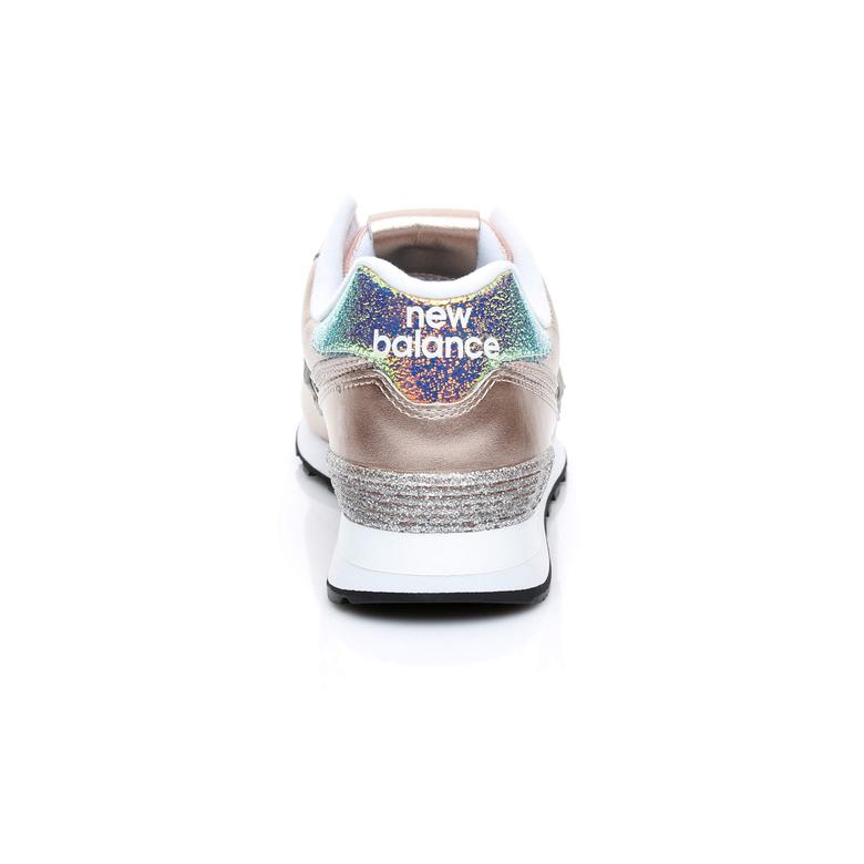 New Balance 574 Glitter Punk Kadın Pembe Sneaker