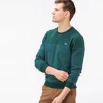 Lacoste Erkek Yeşil-Gri Sweatshirt