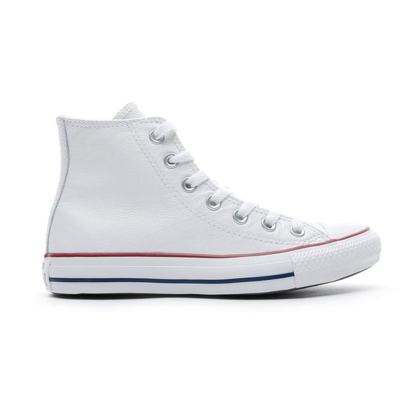 Converse Chuck Taylor All Star Hi Deri Unisex Beyaz Sneaker