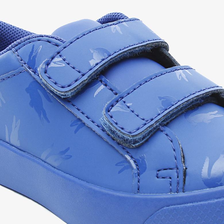 Lacoste Straightset Çocuk Mavi Spor Ayakkabı