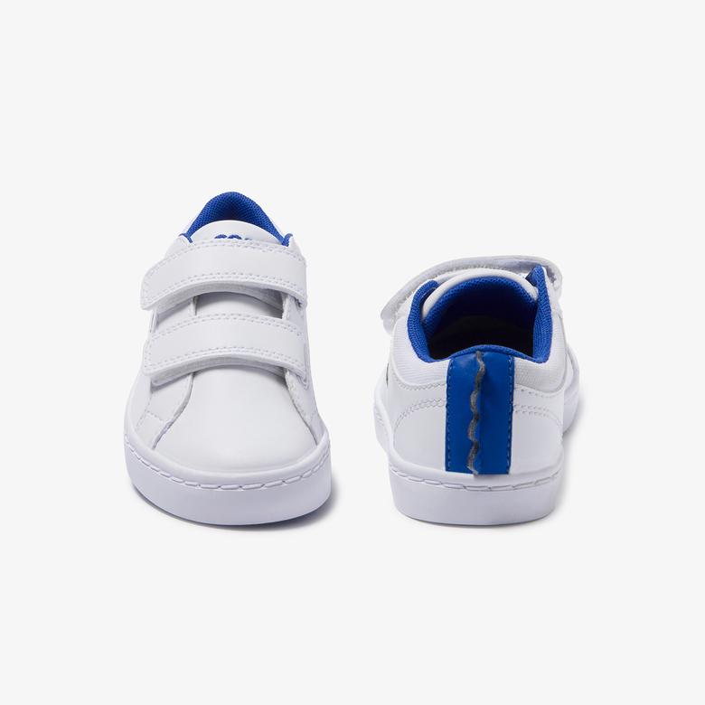 Lacoste Çocuk Beyaz - Mavi Spor Ayakkabı
