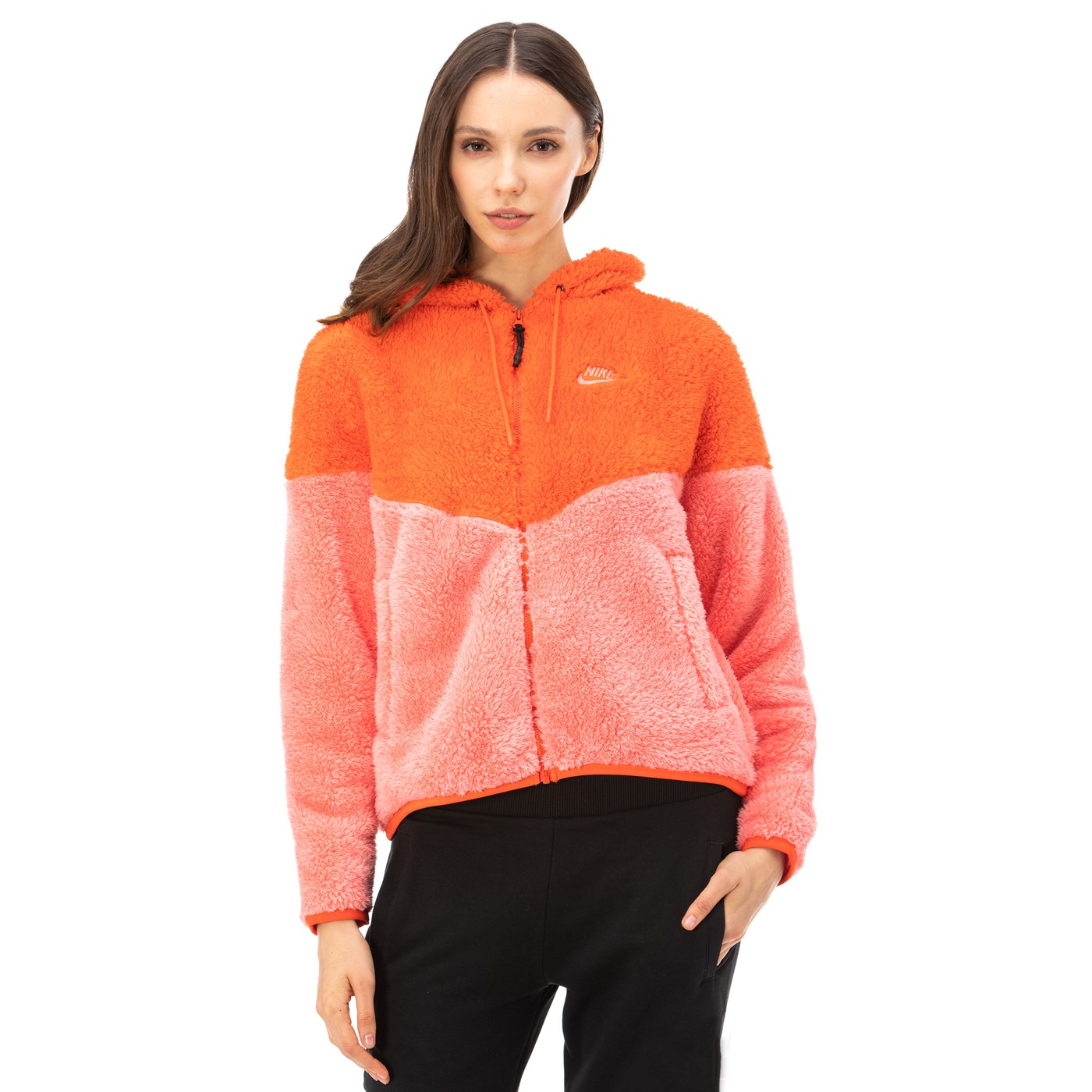 George Hanbury canavar Gölge  Nike Windrunner Turuncu Kadın Fermuarlı Sweatshirt BV5468 | Occasion