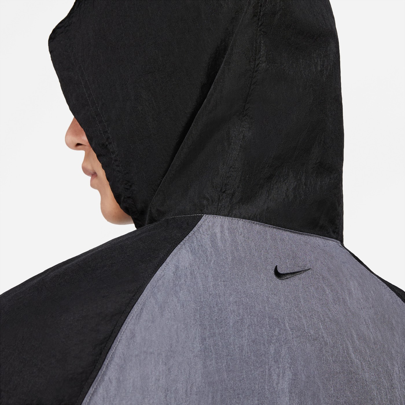 sırt çantası kiriş akıllı  Nike Sportswear Swoosh Dokuma Siyah Erkek Ceket CU3885 | Occasion