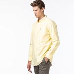 Lacoste Erkek Regular Fit Sarı Gömlek