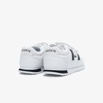 Lacoste Partner 0120 1 Çocuk Beyaz - Siyah Sneaker