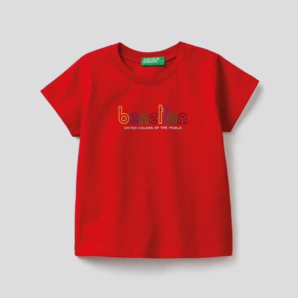 Benetton Erkek Çocuk Kırmızı T-Shirt
