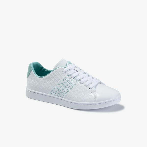 Lacoste Carnaby EVO 120 3 Kadın Beyaz Sneaker