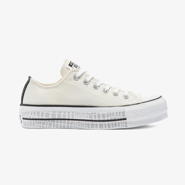 Converse Chuck Taylor All Star Platform Digital Daze Kadın Beyaz Sneaker