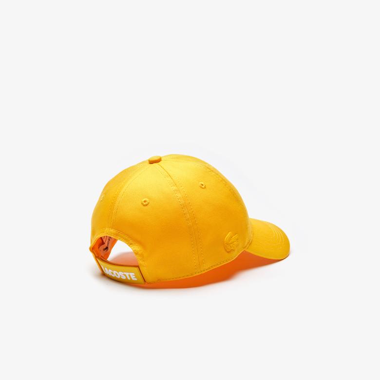 Lacoste Unisex Sarı Şapka