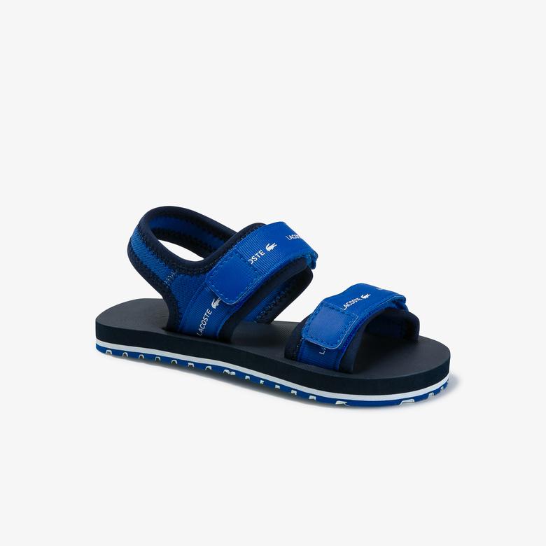 Lacoste Sol 220 1 Cuc Çocuk Mavi Sandalet