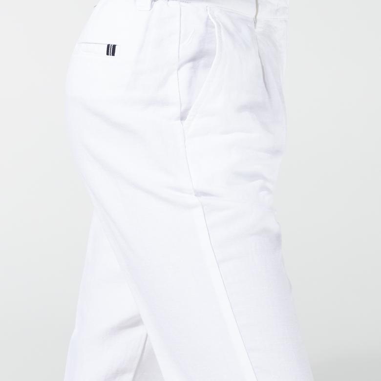 Nautica Kadın Beyaz Pantolon