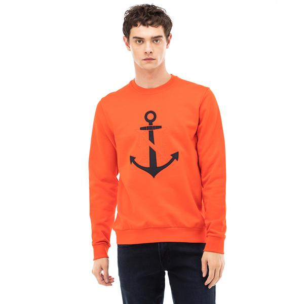 Nautica Erkek Turuncu Sweatshirt
