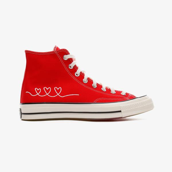 Converse Valentine's Day Chuck 70 Hi Unisex Kırmızı Sneaker