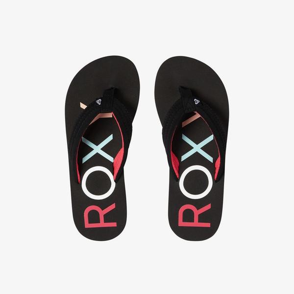 Roxy Rg Vista III Çocuk Siyah Terlik