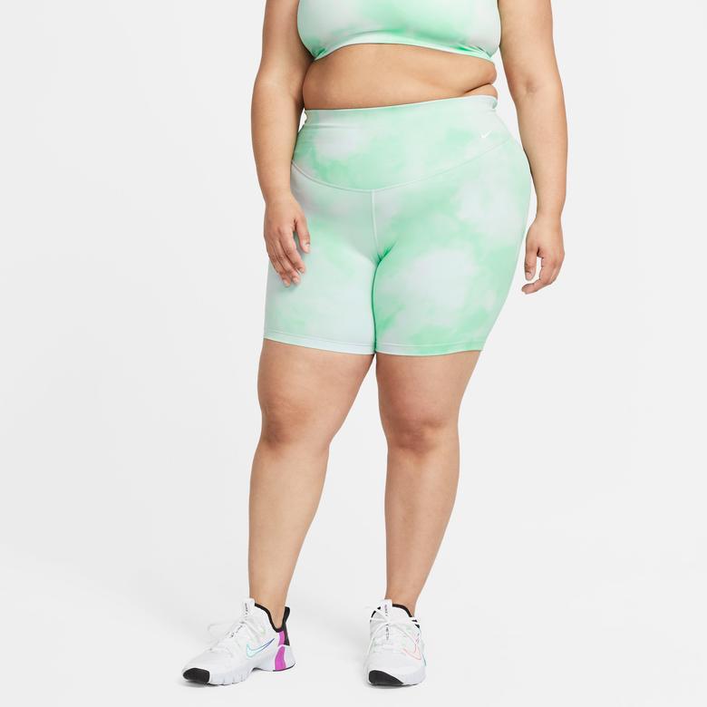 Nike One Icon Clash Core Kadın Yeşil Şort