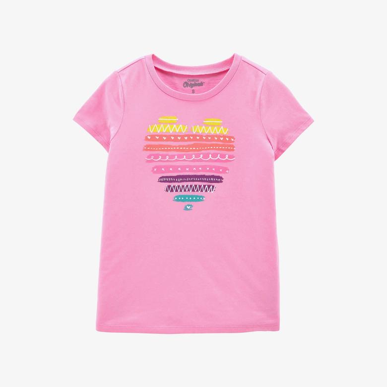 Oshkosh Kız Çocuk Tshirt Pembe T-Shirt