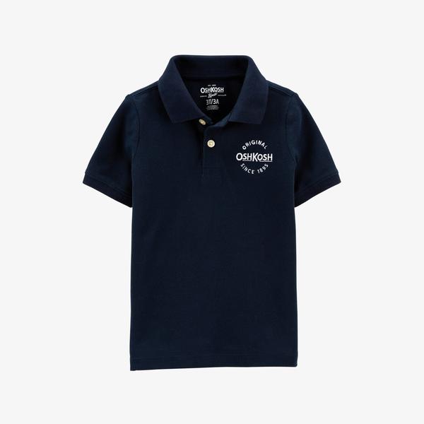 Oshkosh Küçük Erkek Çocuk Polo Lacivert T-Shirt