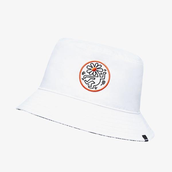 Converse x Keith Haring Çift Taraflı Unisex Beyaz Şapka