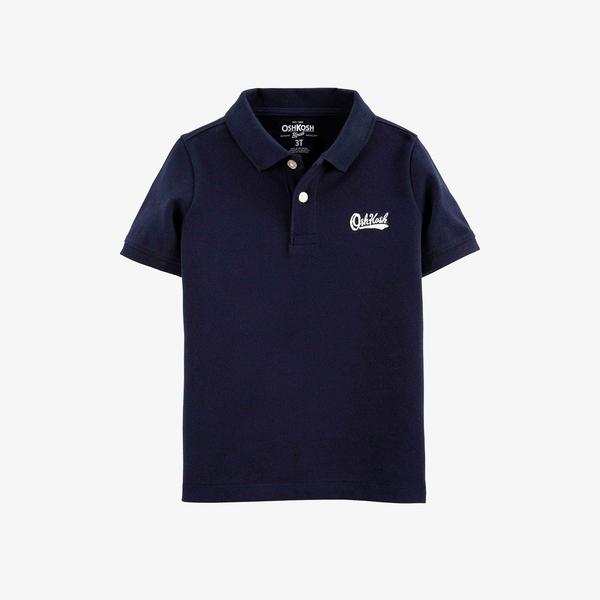 Oshkosh Küçük Erkek Çocuk Lacivert Polo T-Shirt