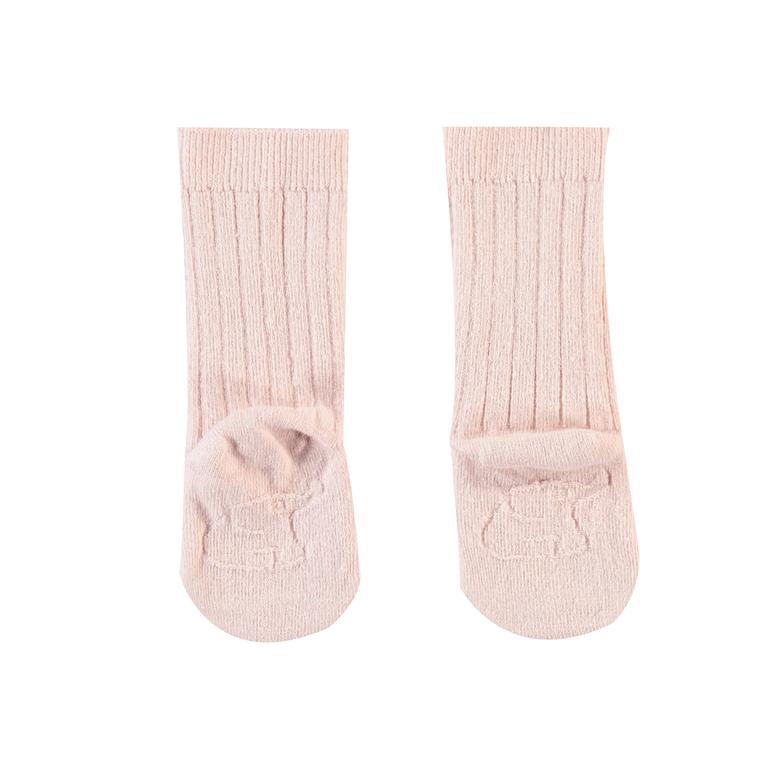 Baboo Kız Bebek Pembe Diz Altı Çorap