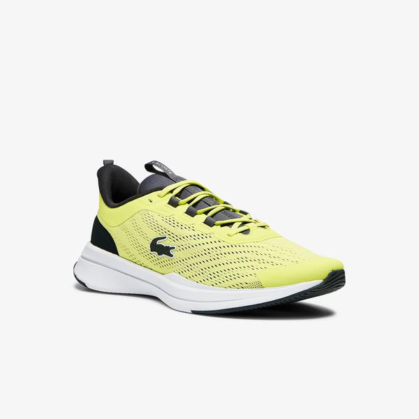Lacoste Run Spin 0721 1 Sma Erkek Sarı - Beyaz Sneaker