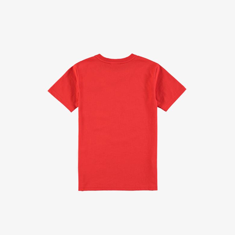 Lacoste Çocuk V Yaka Kırmızı T-Shirt