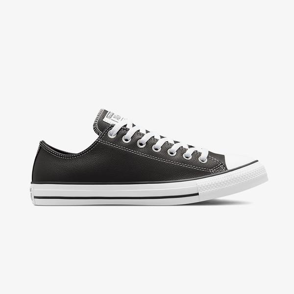 Chuck Taylor All Star Leather Unisex Gri Sneaker