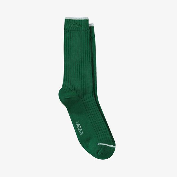 Lacoste Erkek Uzun Yeşil Çorap