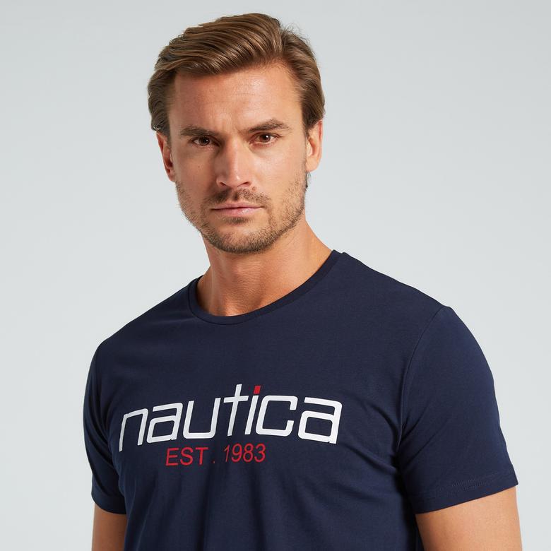 Nautica Standart Fit Erkek Lacivert T-shirt