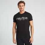 Nautica Standart Fit Erkek Siyah T-shirt